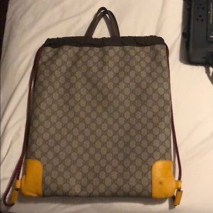 Gucci string bag